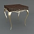 Caracole Coffee Table: Elegant and Functional 3D model small image 1