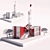 Melnikov Pavilion Model 3D model small image 1