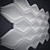 Modern 3D Gypsum Wall Panels 3D model small image 1