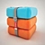 Elegant Baboesjka Ottoman by Fatboy 3D model small image 2