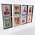 Retro Glam Pin-up Decor Set 3D model small image 2