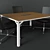 Executive Negotiating Table with Visitor Chair 3D model small image 3