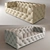Sleek RH SOHO Leather Sofa 3D model small image 1
