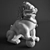 Fortune Fu Dog Sculpture 3D model small image 3