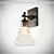 Elegant Arteriors Madeline Sconce 3D model small image 1