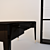 Eleganza Bookcase & Writing Desk 3D model small image 2