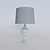 Golden Elegance Table Lamp 3D model small image 2