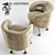 Elegant Visionnaire Mackenzie Chair 3D model small image 2