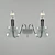 Elegant Dali Wall Sconce 3D model small image 1