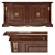 Elegant Stella Del Mobile Buffet 3D model small image 6