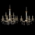 Elegant Asfour Crystal Pendant Chandelier 3D model small image 1