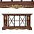 Stella Del Mobile Console Table 3D model small image 3