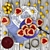 Sweet Plums & Heart Cookies 3D model small image 1