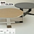 Elegant B&B Italia Eileen Coffee Table 3D model small image 2