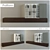 Poliform Sintesi: Sleek & Stylish Modern Set 3D model small image 1