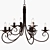 Nowodvorski Plomyk 483: Elegant Lighting Solution 3D model small image 1