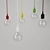 Modern Muuto E27 Pendant 3D model small image 1