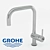 Elegant Grohe Minta Kitchen Faucets 3D model small image 3