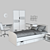 Title: Hoff Children's Furniture Set 3D model small image 2