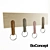 Modern Colorful Key Holder - Hanger 3D model small image 1