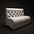 Restaurant Sofa: 1200mm Wide, Versatile 3D model small image 2