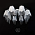 Elegant Crystal Chandelier: MW-LIGHT Pauline 3D model small image 1