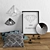 BoConcept Diamond Decoration Set 3D model small image 1