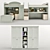 Modern Minimalist Furniture: NUOVO MONDO N16 3D model small image 1