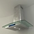 Stainless Steel Range Hood 3D model small image 2