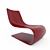 Modern Classic Le Corbusier Chair 3D model small image 1