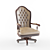 Elegant Francesco Molon Chair 3D model small image 1