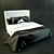 Luxury Black Bedding Set 3D model small image 1