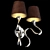 Illuminati Confuso Chrome Hanging Lamp 3D model small image 2