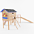 Outdoor Playset for Large Private Properties 3D model small image 1