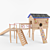 Outdoor Playset for Large Private Properties 3D model small image 2