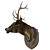 Stylish Deer Head Decoration 3D model small image 2