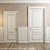 Elegant Oaklend Doors & Panels - Enhance Your Space 3D model small image 1