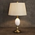 Sophisticated Brass Table Lamp 3D model small image 1