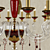 Euroluce Elite Barocco Chandelier 3D model small image 2