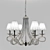 Osgona Riccio Crystal Chandelier 3D model small image 1