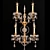 Elegant Almerich Sconces 2617 3D model small image 1