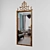 Elegant Reflective Morgana Mirror 3D model small image 1
