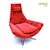 Unico Italia Zero Quattro Armchair 3D model small image 1