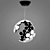 Elegant Scopas: 50 cm Diameter 3D model small image 2