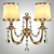 Feiss Clarissa F2723-3MA Pendant 3D model small image 1