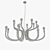 Sleek Karman Snoob Pendant Light 3D model small image 3
