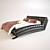 Tokyo Bed B2032 (258x220x90 cm) 3D model small image 1