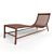 Poolside Lounger 3D model small image 1