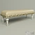 Title: Elegant "Jacqueline" Bedside Pouf 3D model small image 1