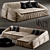 Elegant Suite Divan by Gamma Arredamenti 3D model small image 1